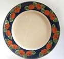 A113 Apples Extra Large Plate Bandon Pottery