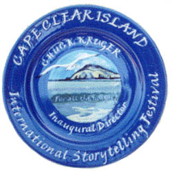 Commissioned Plate for Cape Clear Storytelling Festival